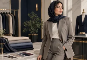 بهترین پارچه برای کت و شلوار زنانه
